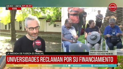 Universidades iniciaron medidas a nivel nacional reclamando por su financiamiento